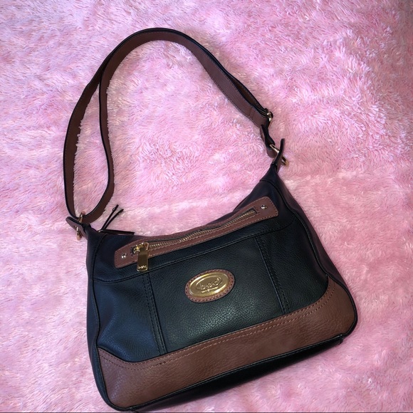 boc leather purse